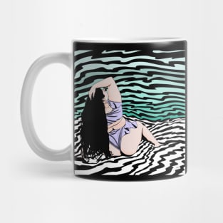 Lounging on the Beach Being Fabulous Mug